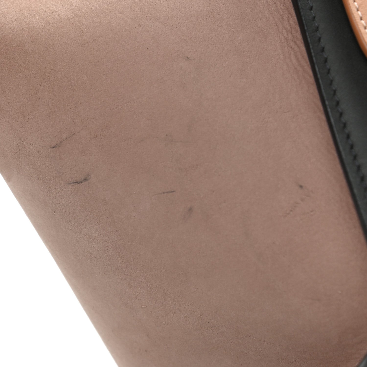 Celine Smooth Calfskin Nubuck Small Tri-Color Trapeze Nude 11 of 12