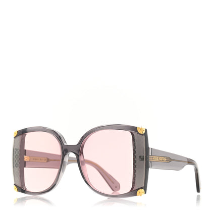 Louis Vuitton Monogram Acetate Nylon In The Mood For Love Sunglasses Z1296W Pink 1 of 7
