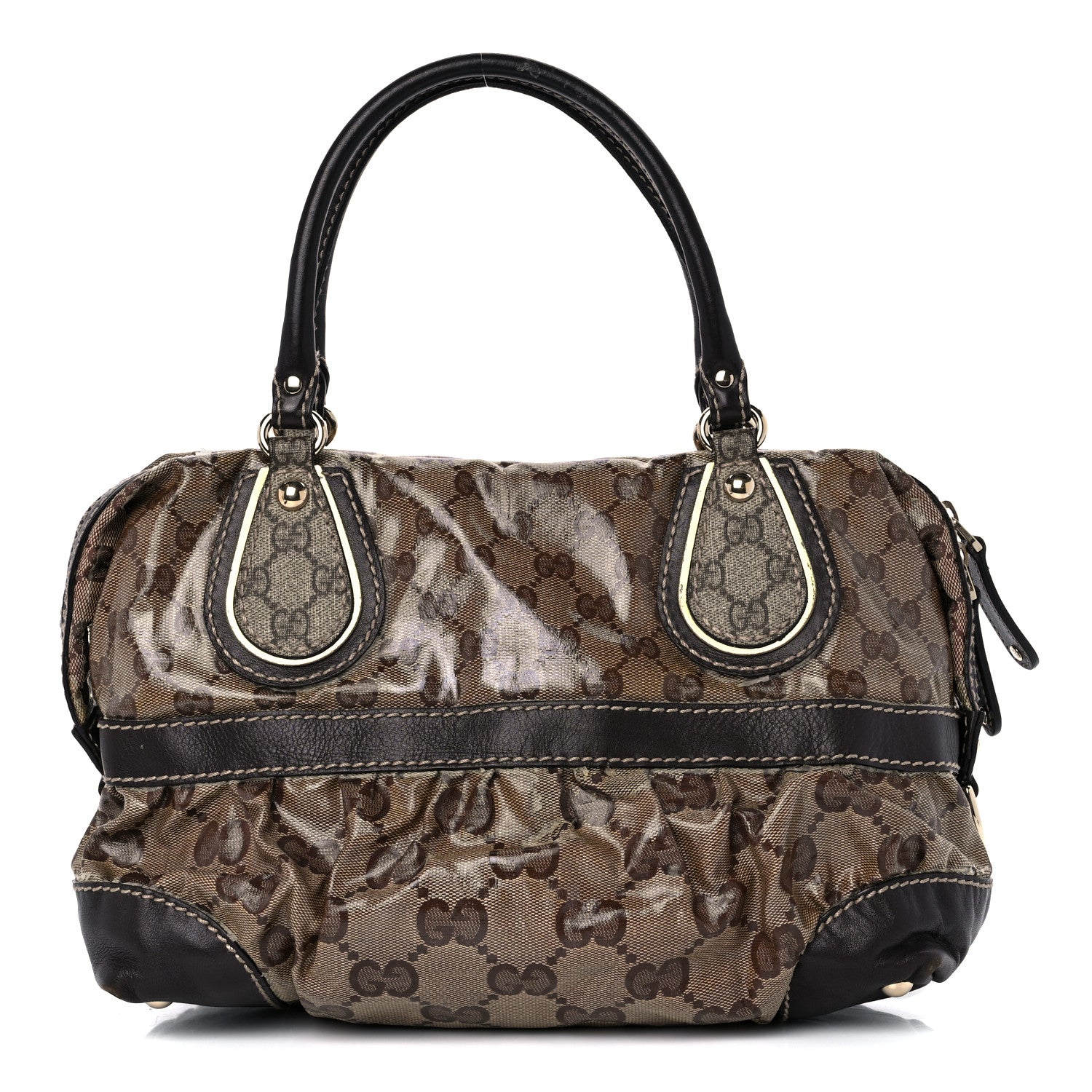 Gucci Crystal Monogram Medium Mix Dark Brown 1 of 20