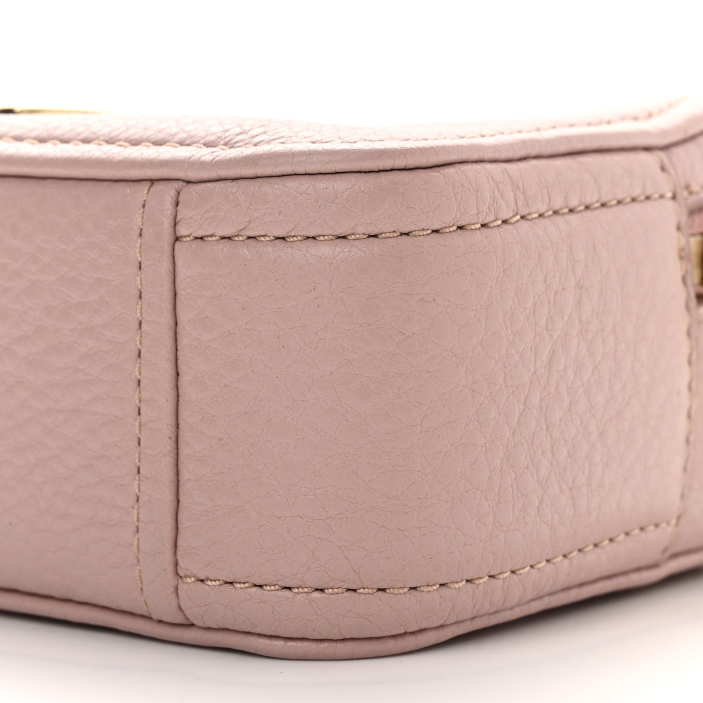 Grained Calfskin The Glam Shot 17 Crossbody Pink