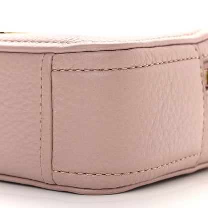 Marc Jacobs Grained Calfskin The Glam Shot 17 Crossbody Pink 11 of 11