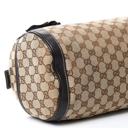 Gucci Monogram Trophy Satchel Ebony 6 of 11
