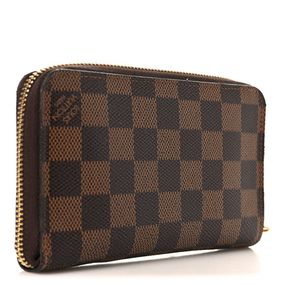 Louis Vuitton Damier Ebene Zippy Organizer Wallet 3 of 6