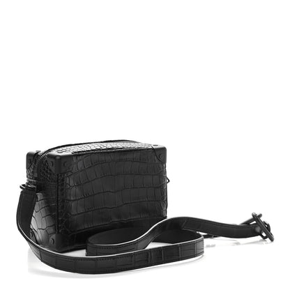 Louis Vuitton Alligator Mini Soft Trunk Black 2 of 9