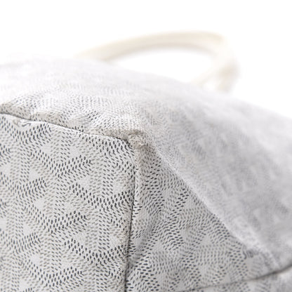 Goyard Goyardine Saint Louis PM White 17 of 19