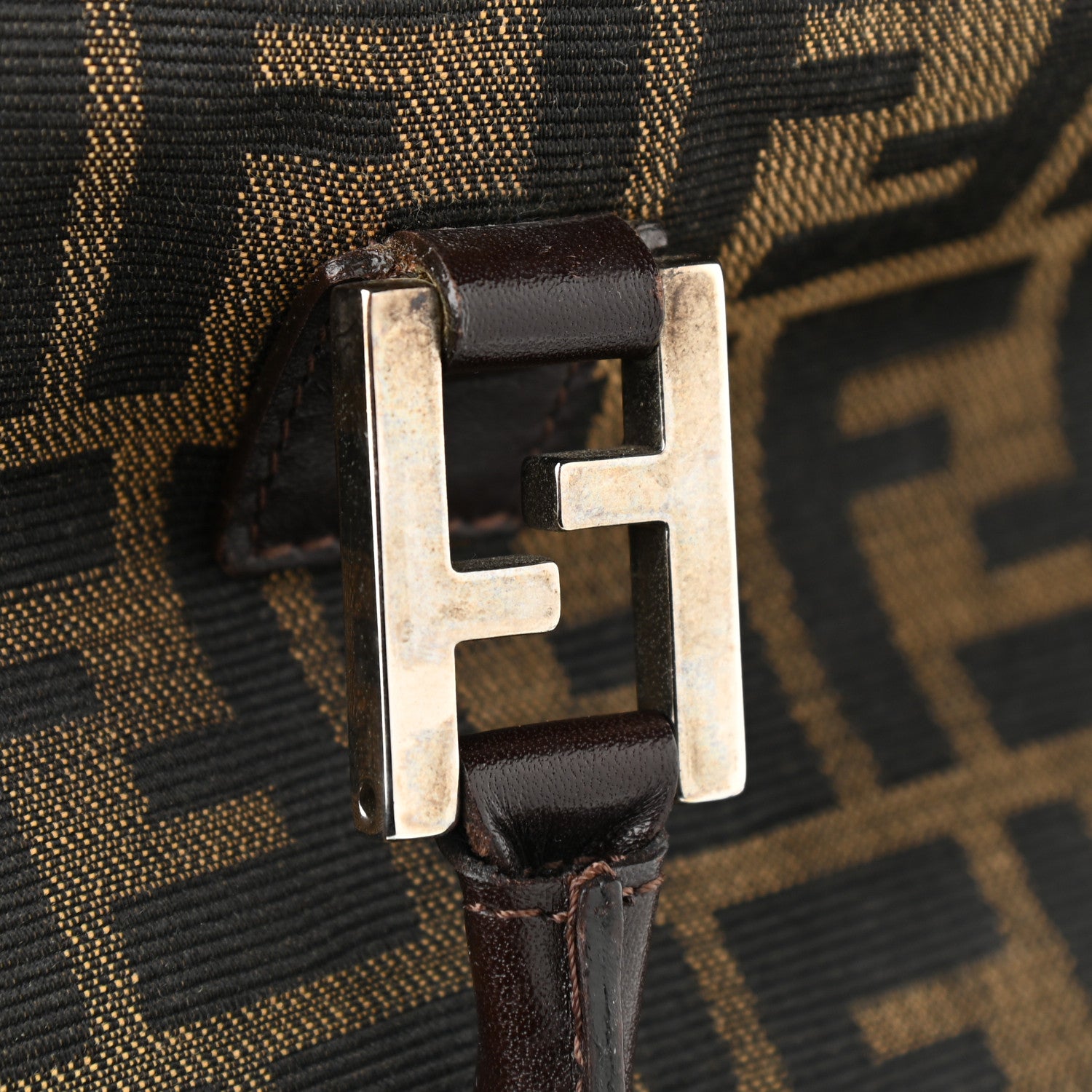 Fendi Zucca Tote Tobacco 15 of 15