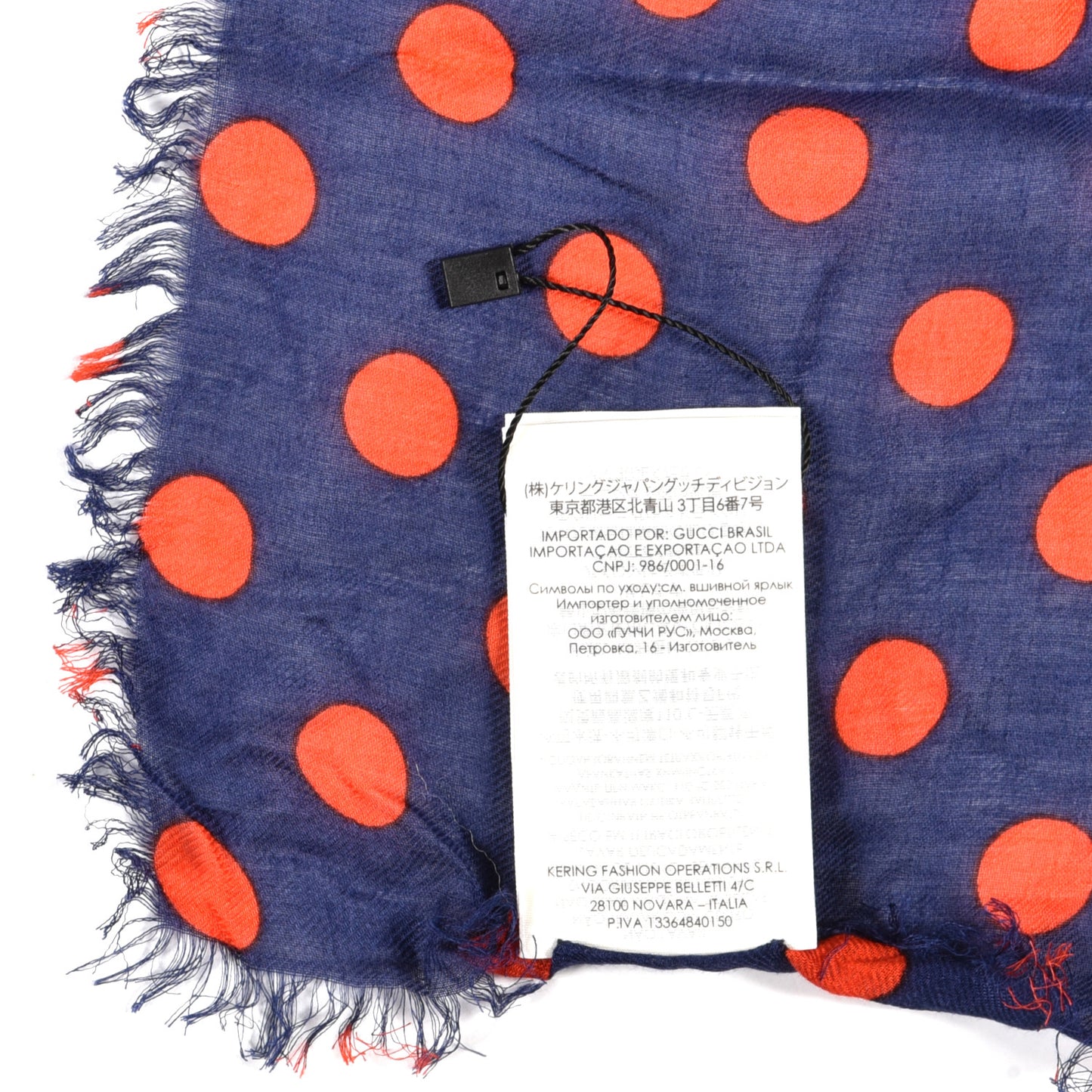 Modal Silk Big Gucci Minipois Square Scarf Sapphire Red