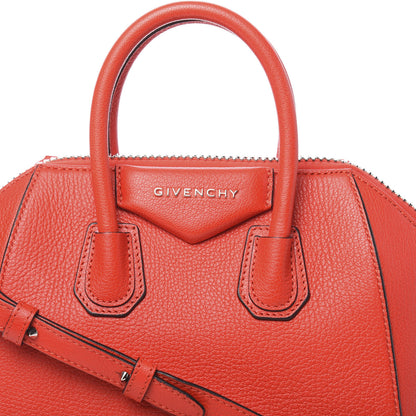 Givenchy Sugar Goatskin Mini Antigona Medium Red 10 of 10