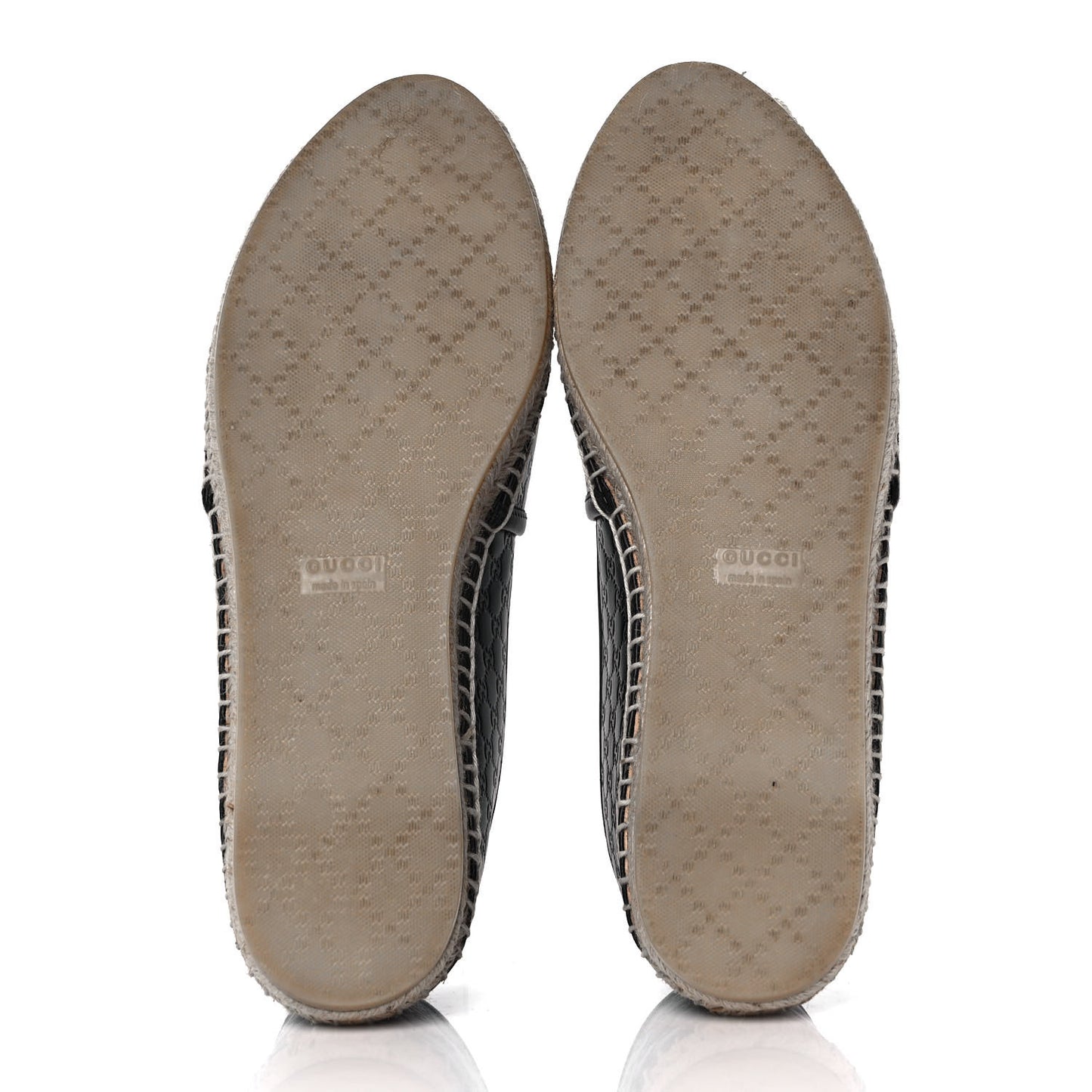 Microguccissima Signature Espadrilles 39.5 Black