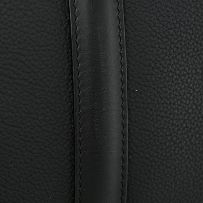 Louis Vuitton Grained Calfskin Aerogram Keepall Bandouliere 40 Black 13 of 16