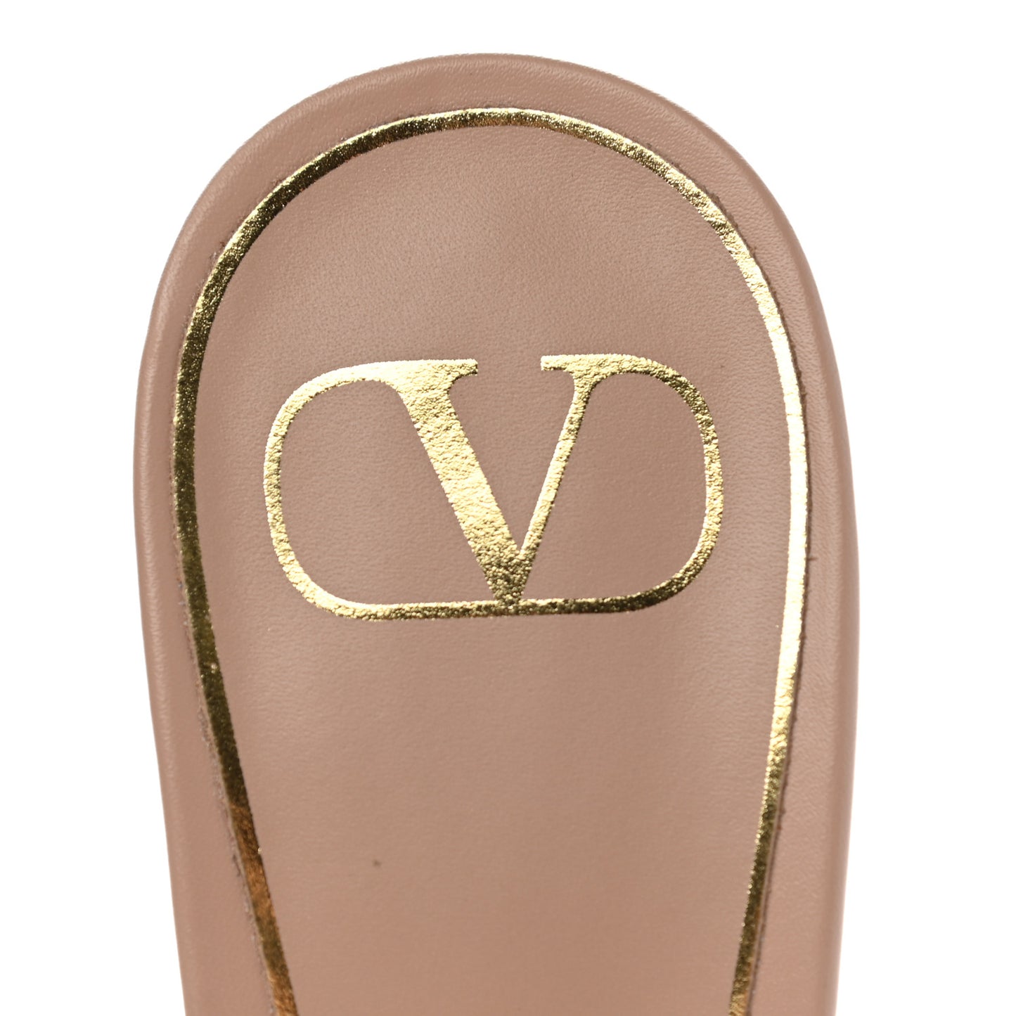 Nappa Rope 60mm Slide Sandals 38.5 Rose Cannelle