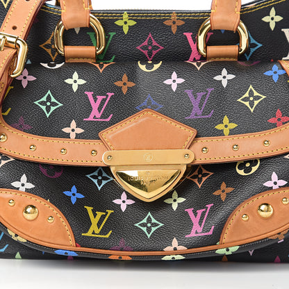 Louis Vuitton Monogram Multicolor Rita Black 9 of 9