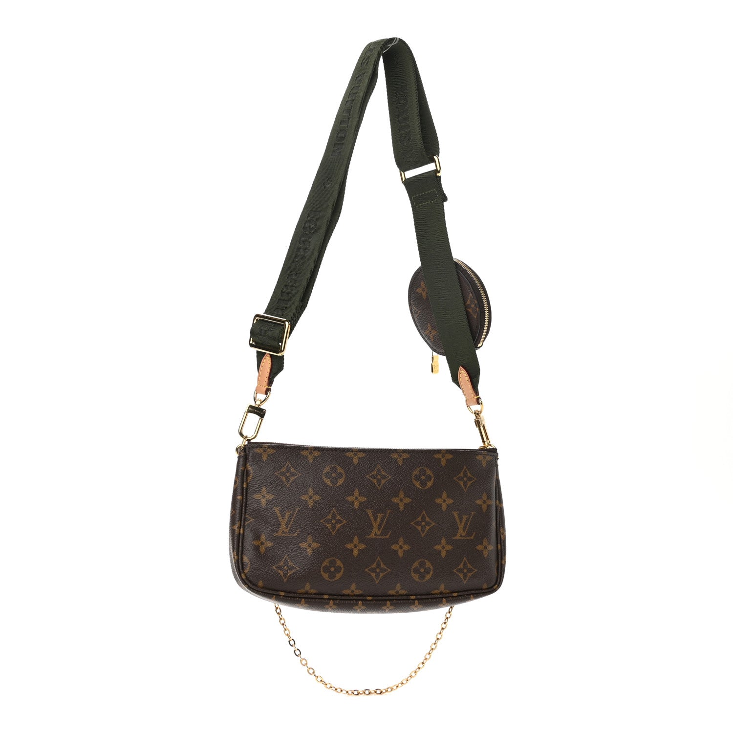 Louis Vuitton Monogram Multi Pochette Accessories Kaki 3 of 14