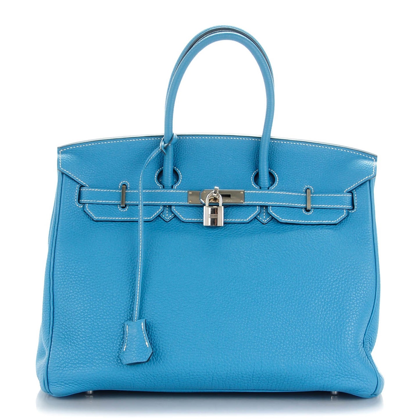 Togo Birkin 35 Blue Jean