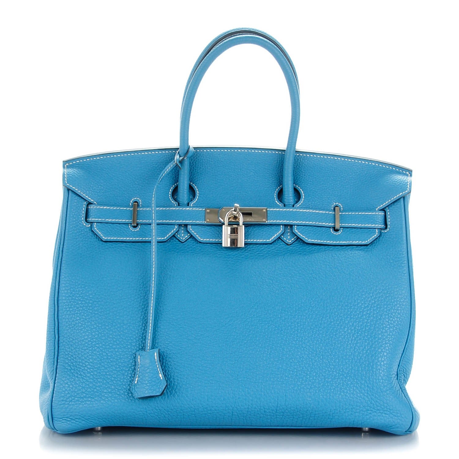 Hermes Togo Birkin 35 Blue Jean 1 of 27