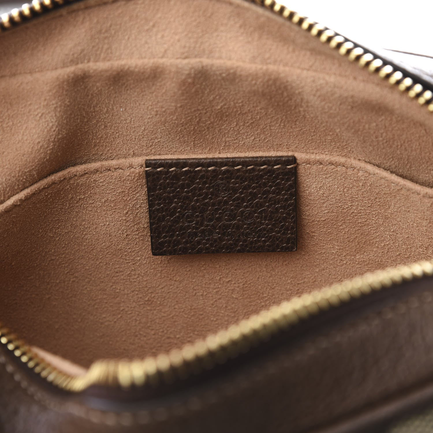 Gucci GG Supreme Monogram Web Mini Ophidia Shoulder Bag Brown 7 of 8