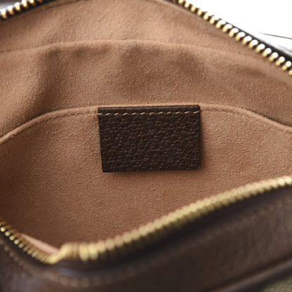 Gucci GG Supreme Monogram Web Mini Ophidia Shoulder Bag Brown 7 of 8