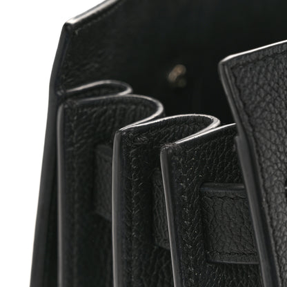 Saint Laurent Grained Calfskin Baby Sac De Jour Black 11 of 11