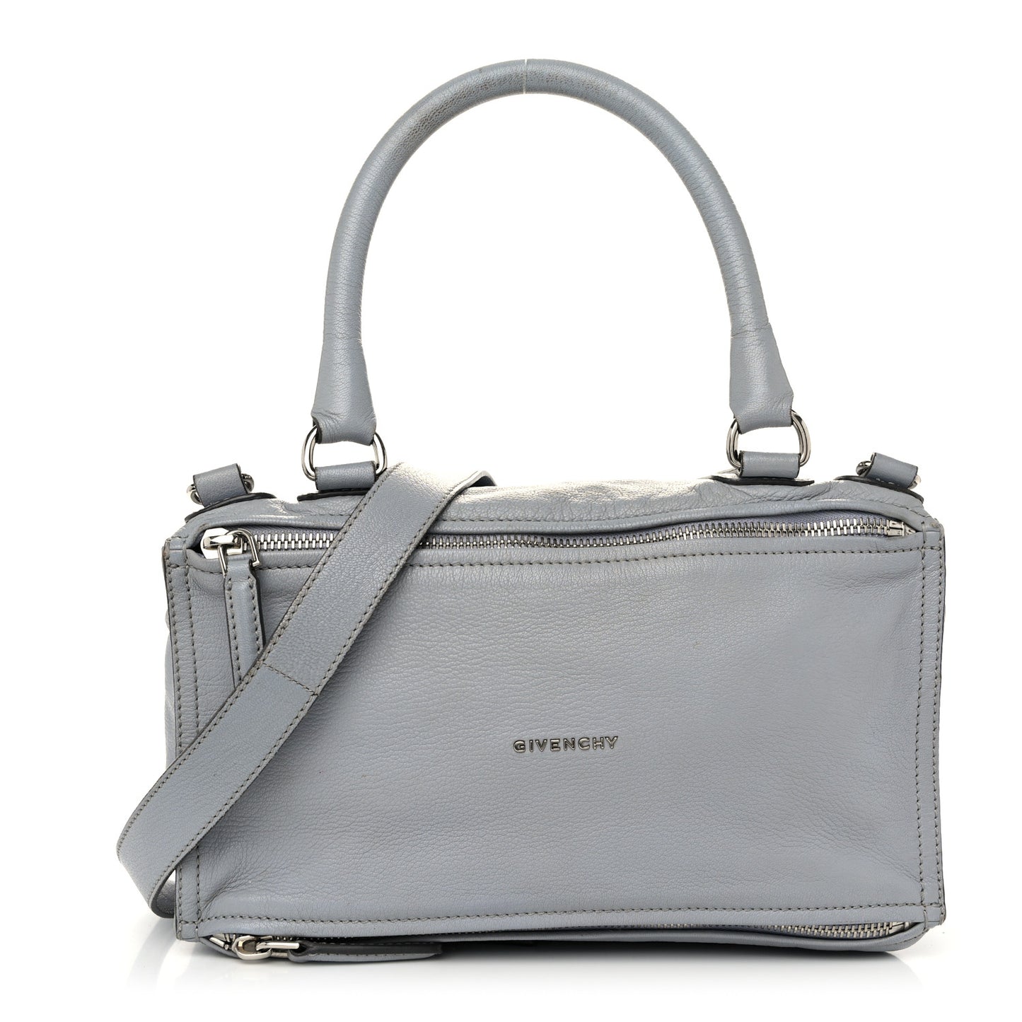 Sugar Goatskin Medium Pandora Pearl Grey