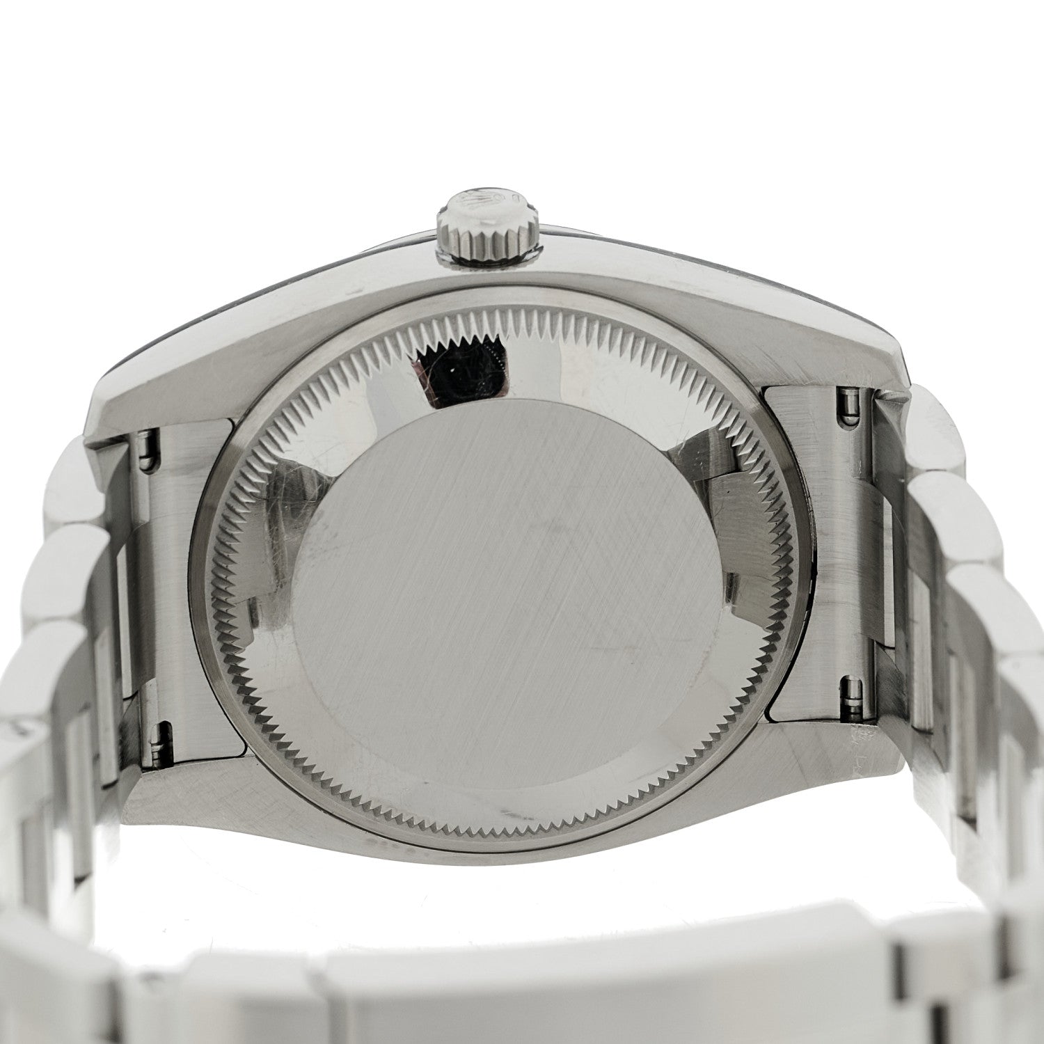 Rolex Stainless Steel 34mm Oyster Perpertual Date Watch Silver 115200 4 of 5
