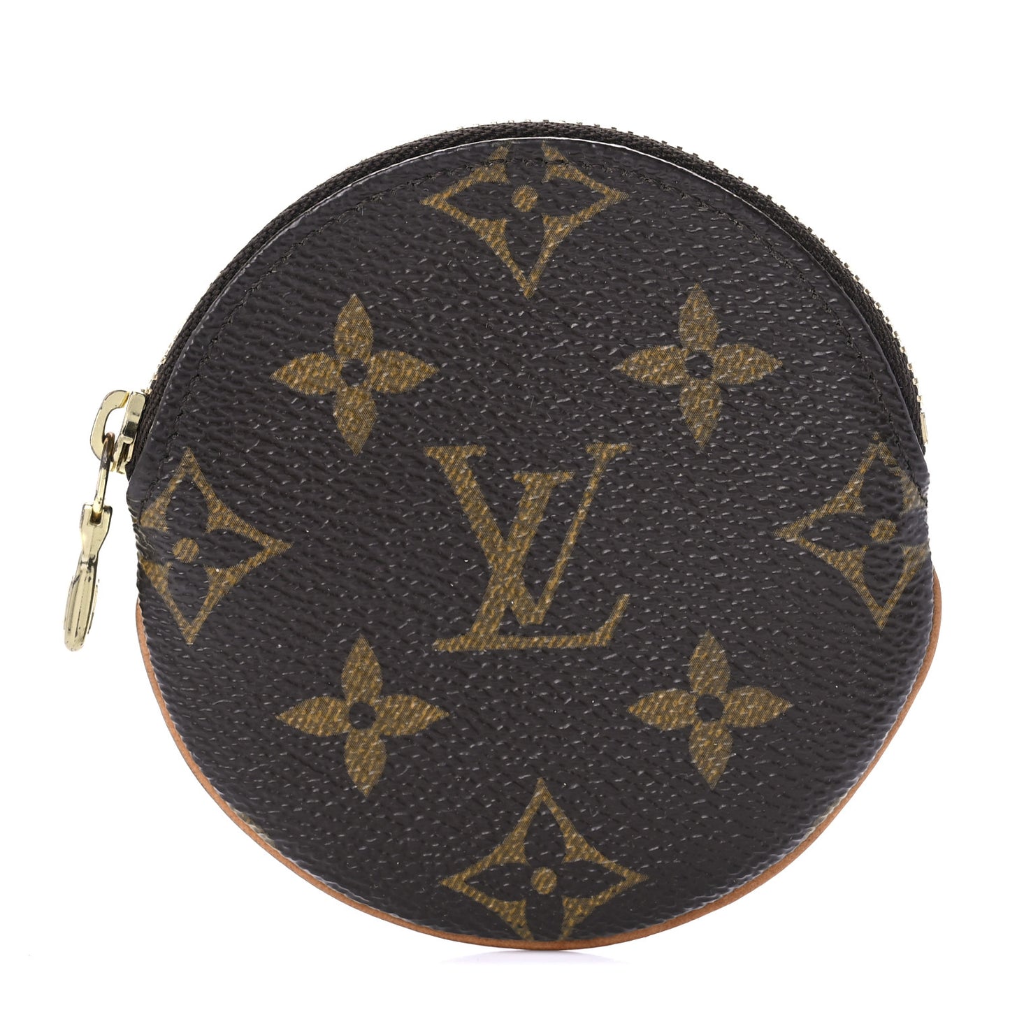 Monogram Round Coin Purse
