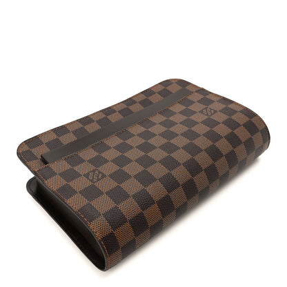 Louis Vuitton Damier Ebene Pochette Saint Louis Clutch 4 of 8