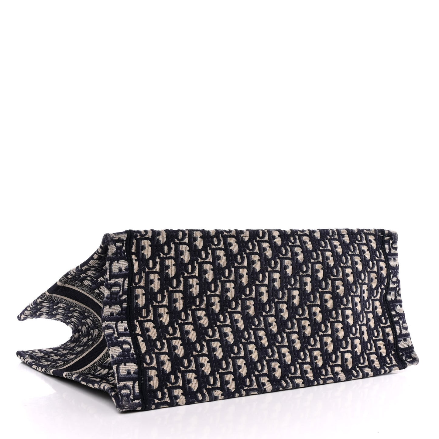 Oblique Large Book Tote Blue Multicolor