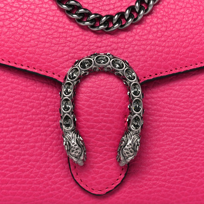 Gucci Dollar Calfskin Crystal Mini Dionysus Chain Wallet Box Pink 11 of 12