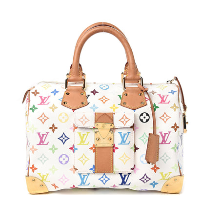 Louis Vuitton Monogram Multicolor Speedy 30 White 1 of 10
