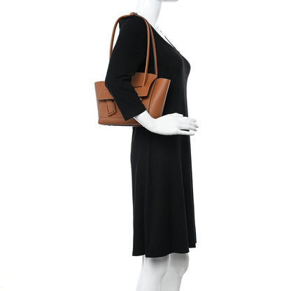 Bottega Veneta Grainy Calfskin Small Arco Wood 2 of 10