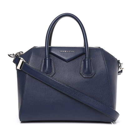 Givenchy Sugar Goatskin Small Antigona Navy 1 of 11