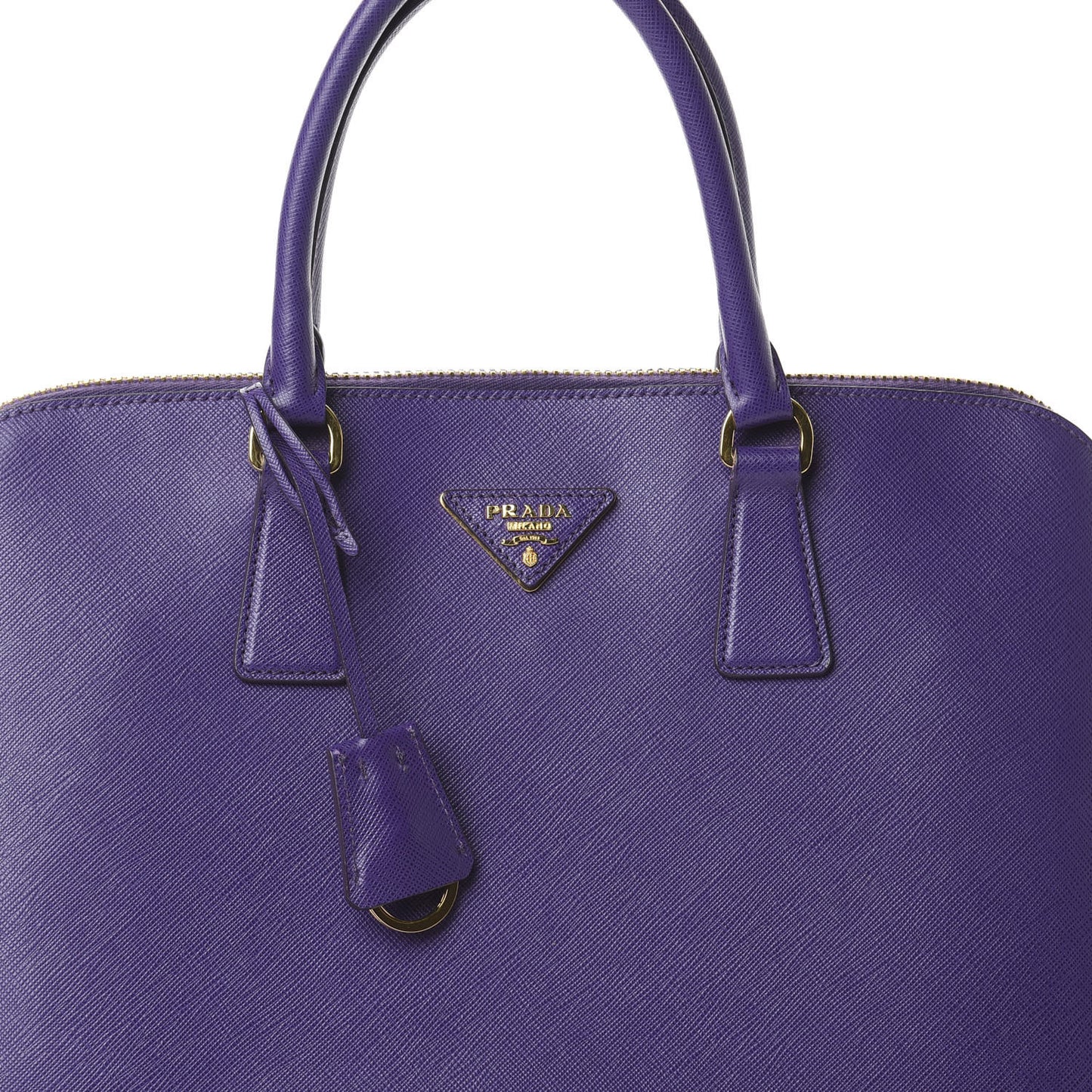 Saffiano Lux Large Promenade Tote Viola