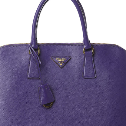 Prada Saffiano Lux Large Promenade Tote Viola 6 of 8