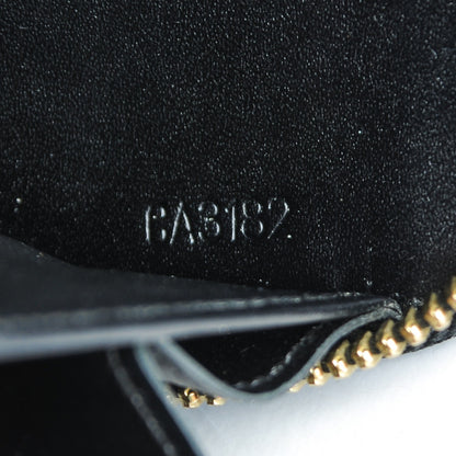 Louis Vuitton Vernis Kusama Infinity Dots Zippy Wallet Black 6 of 11