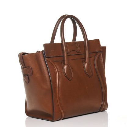 Celine Palmelato Mini Luggage Camel 3 of 23