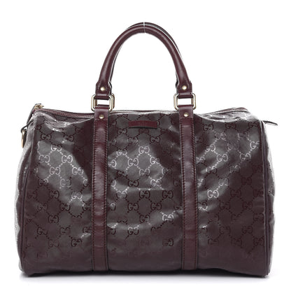 Gucci Imprime Monogram Medium Joy Boston Bordeaux 1 of 15