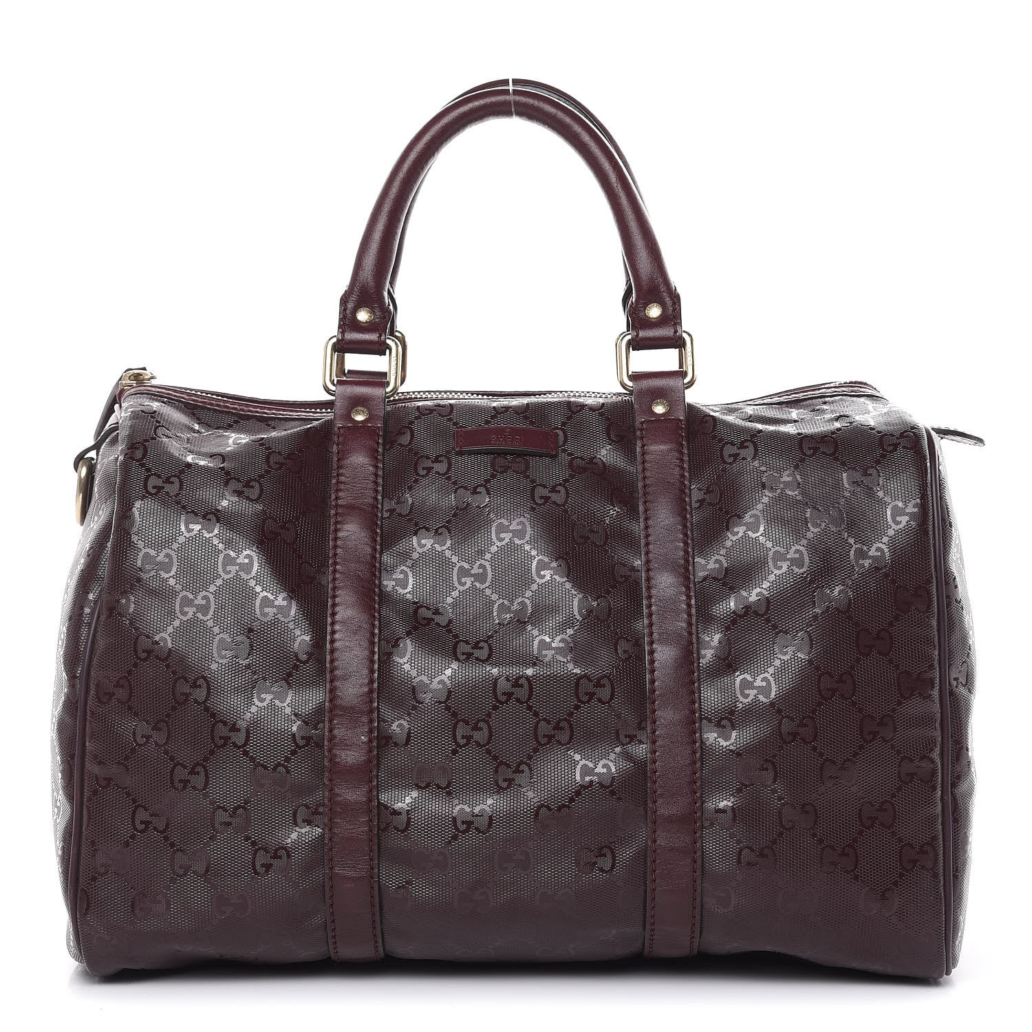 Gucci Imprime Monogram Medium Joy Boston Bordeaux 1 of 15