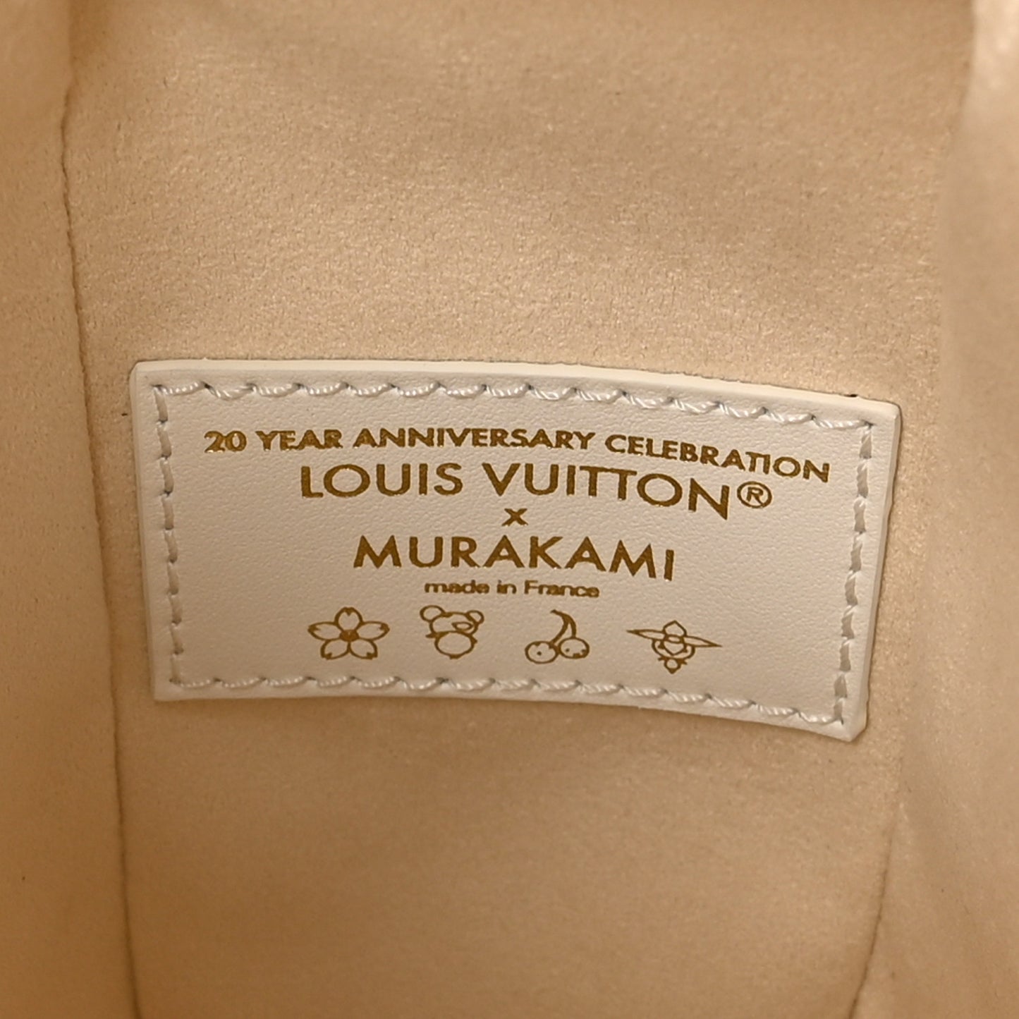 LV x TM Cowhide Monogram Multicolor Side Trunk MM White