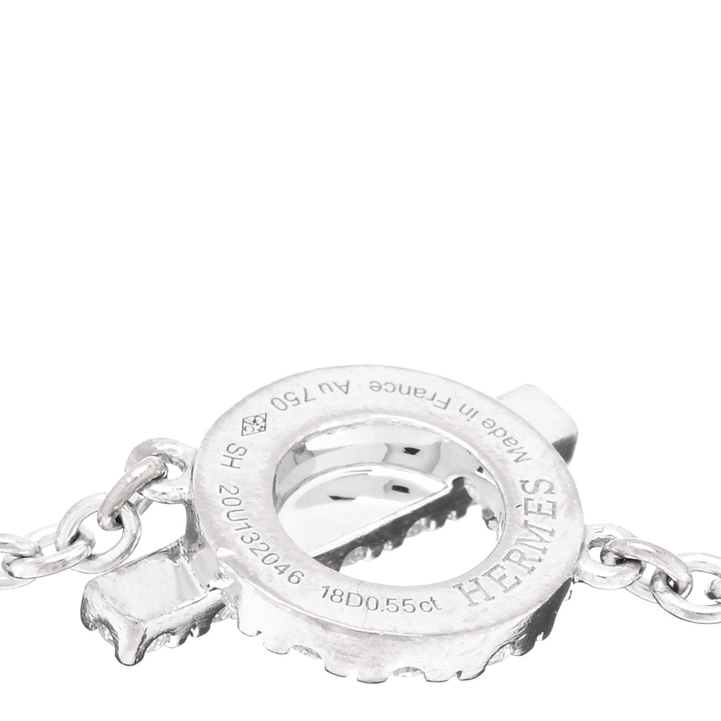 18K White Gold Diamond Finesse Bracelet SH