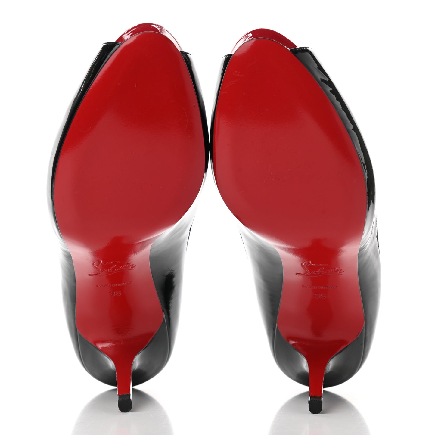 Patent No Matter 85 Pumps 38 Black Red