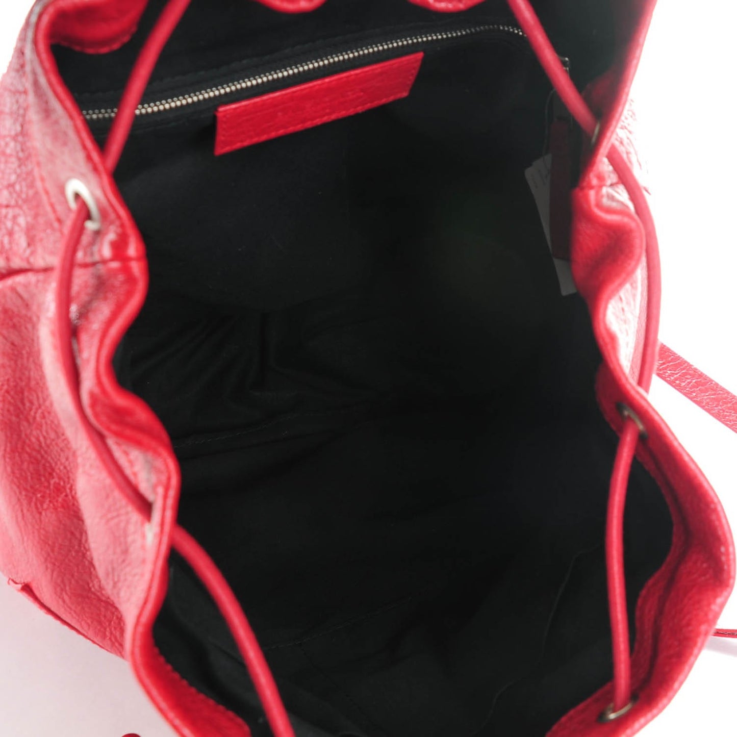 Agneau Classic Hardware S Traveler Backpack Rouge Grenade