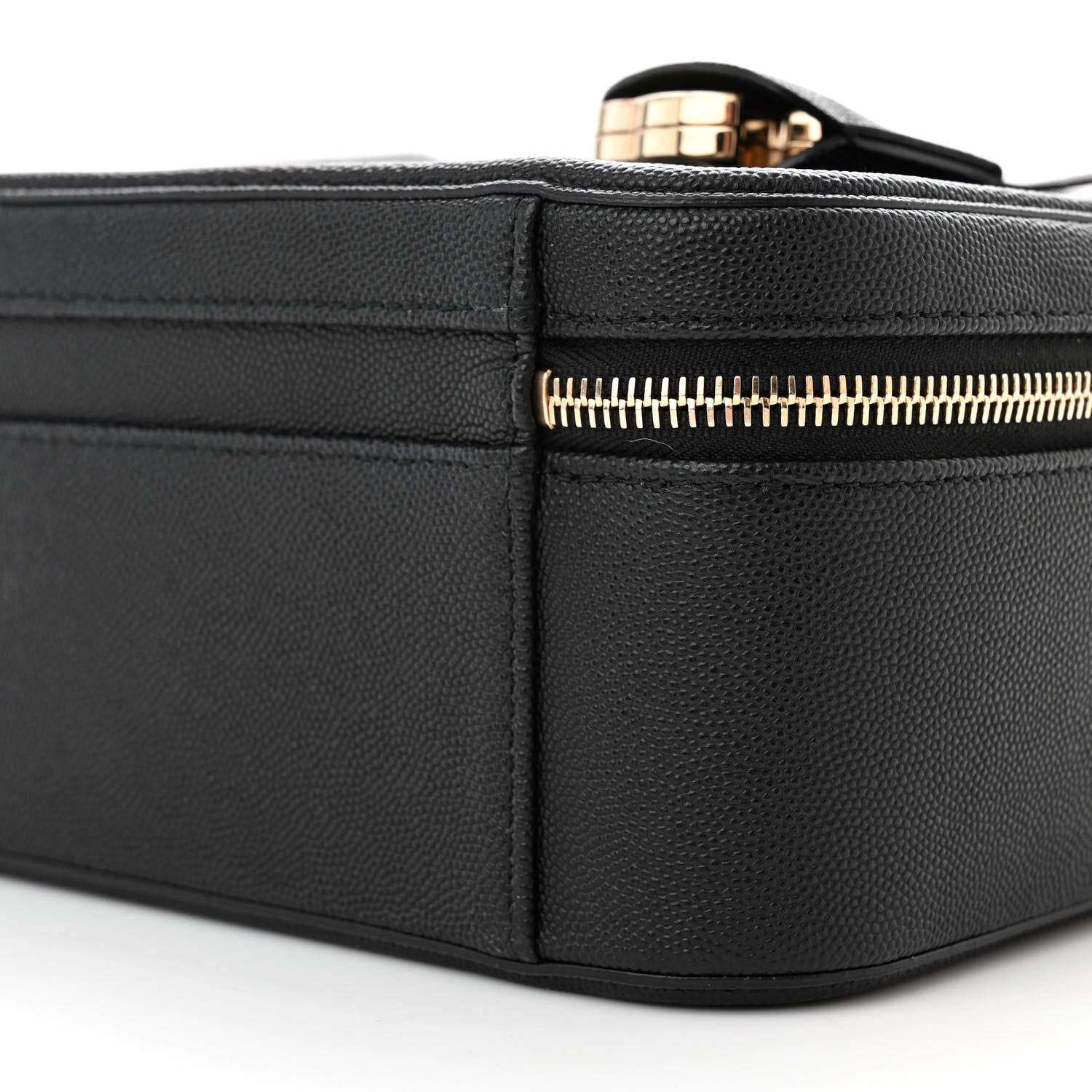 Chanel Caviar Quilted Large CC Filigree Vanity Case Black 10 of 10