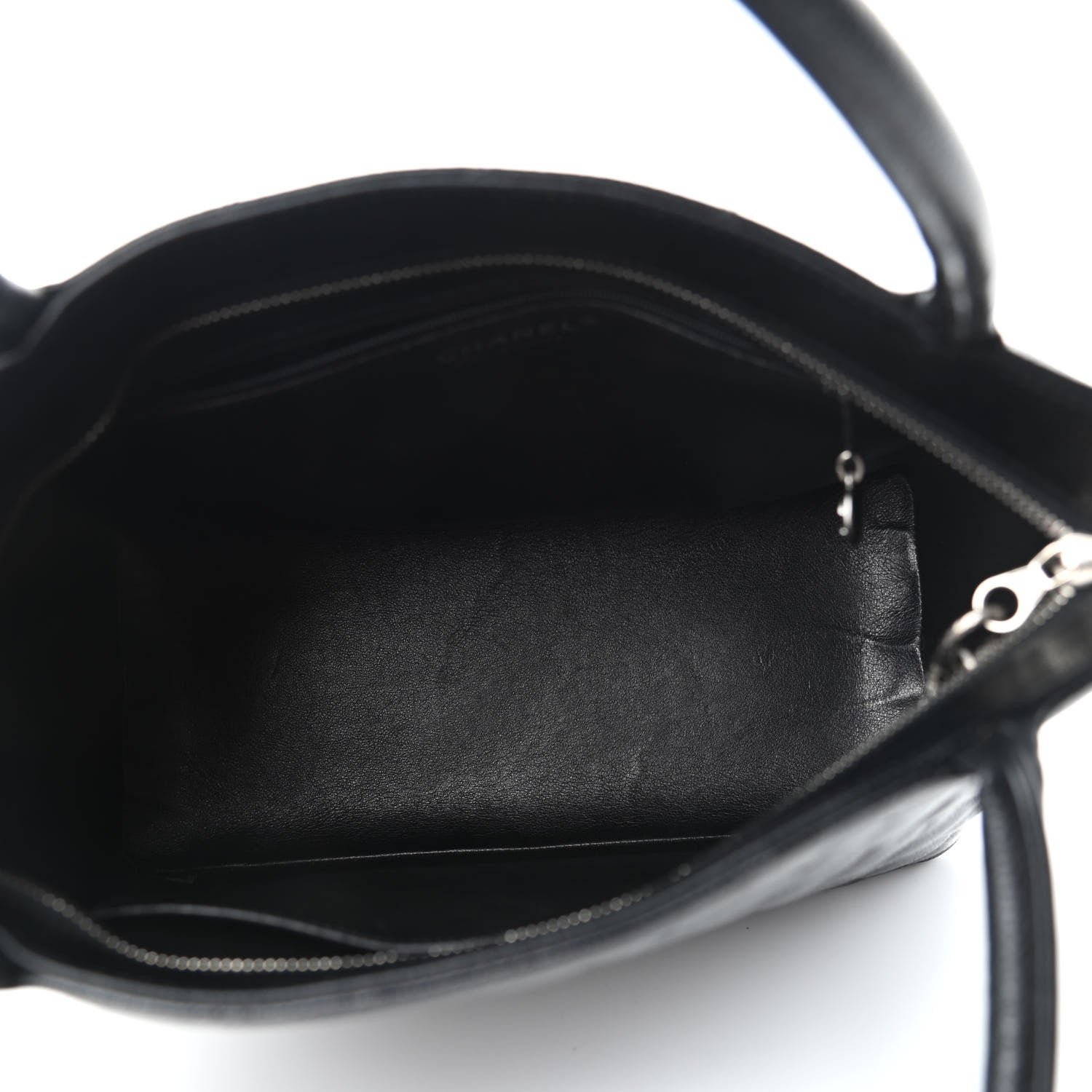 Chanel Caviar Quilted Medallion Tote Black 5 of 10