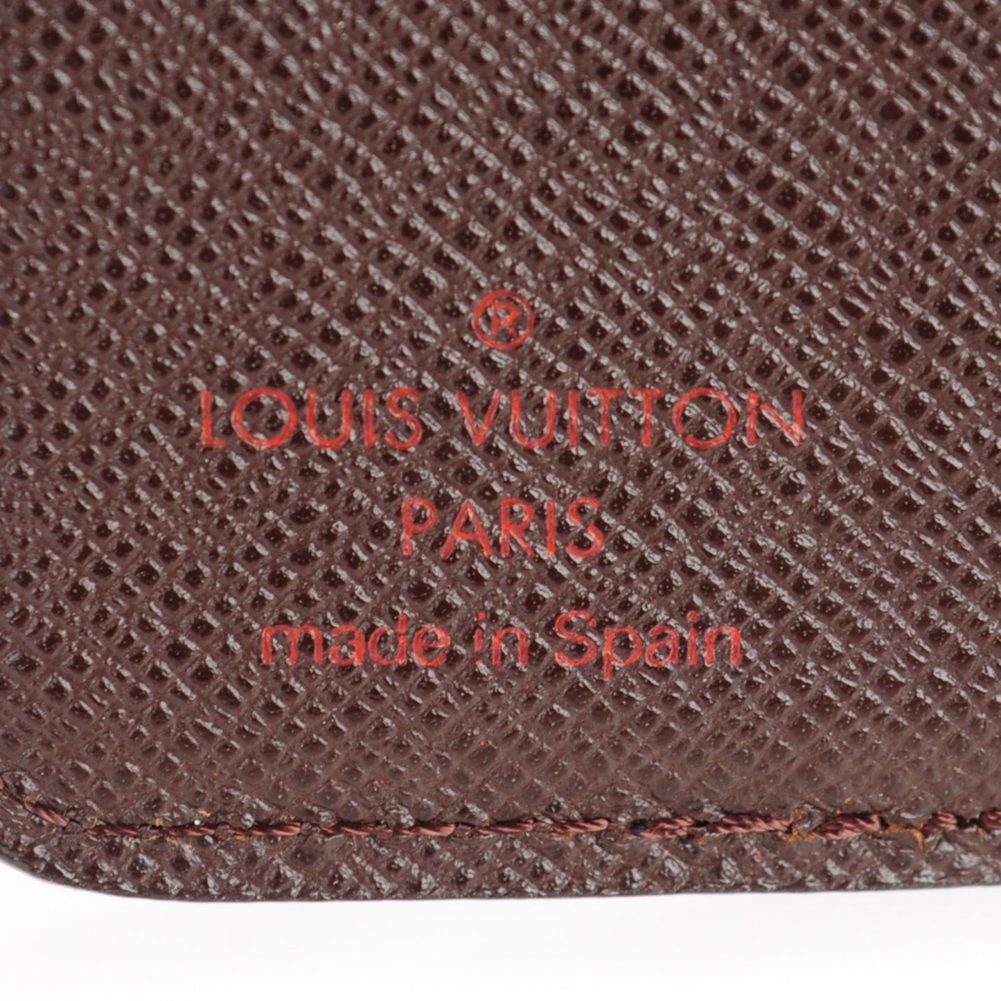 Damier Ebene Zippe Zipped Compact Wallet