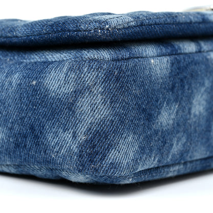 Burberry Denim Quilted Small Lola Bag Blue 8 of 9
