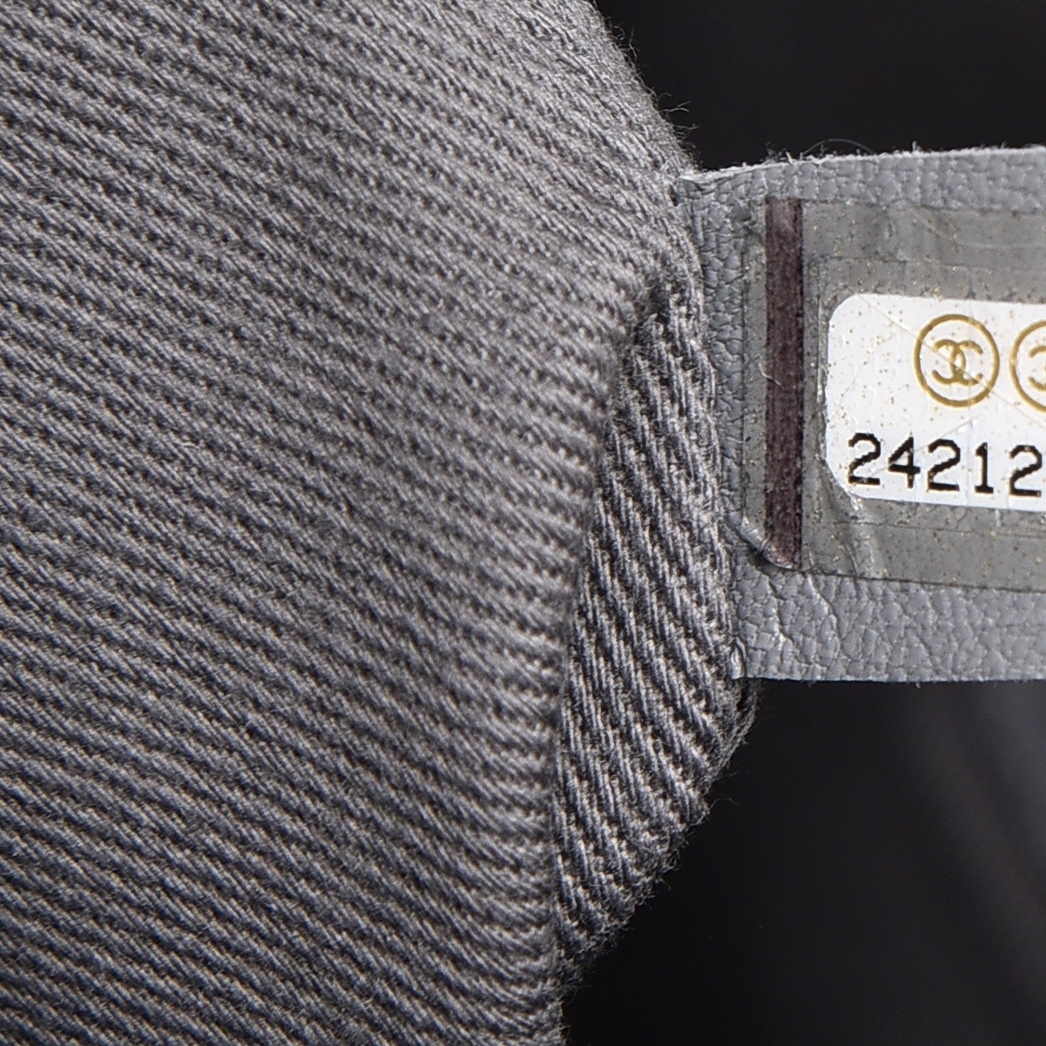 Chanel Canvas Large Deauville Tote Grey 8 of 8