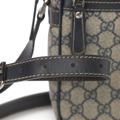 Gucci GG Plus Monogram Messenger Bag Navy 14 of 16