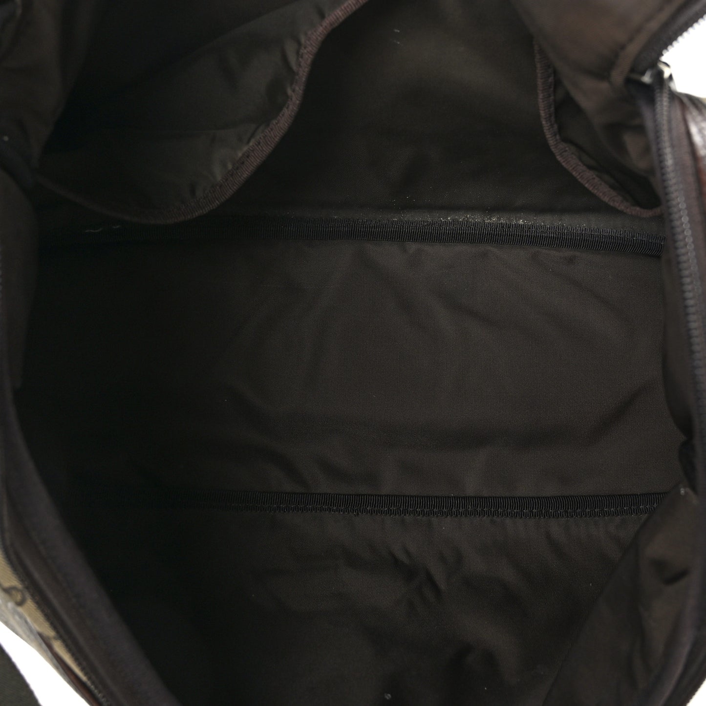 Monogram Large Diaper Bag Dark Brown