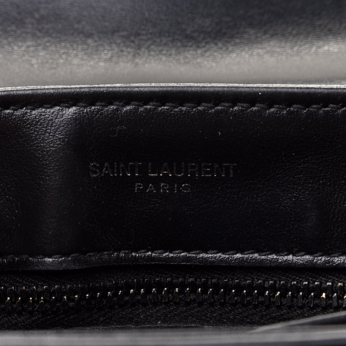 Calfskin Y Quilted Monogram Toy Loulou Crossbody Bag Black