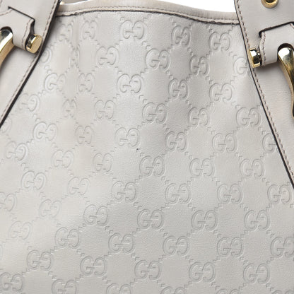 Gucci Guccissima Medium Pelham Shoulder Bag Off White 10 of 15